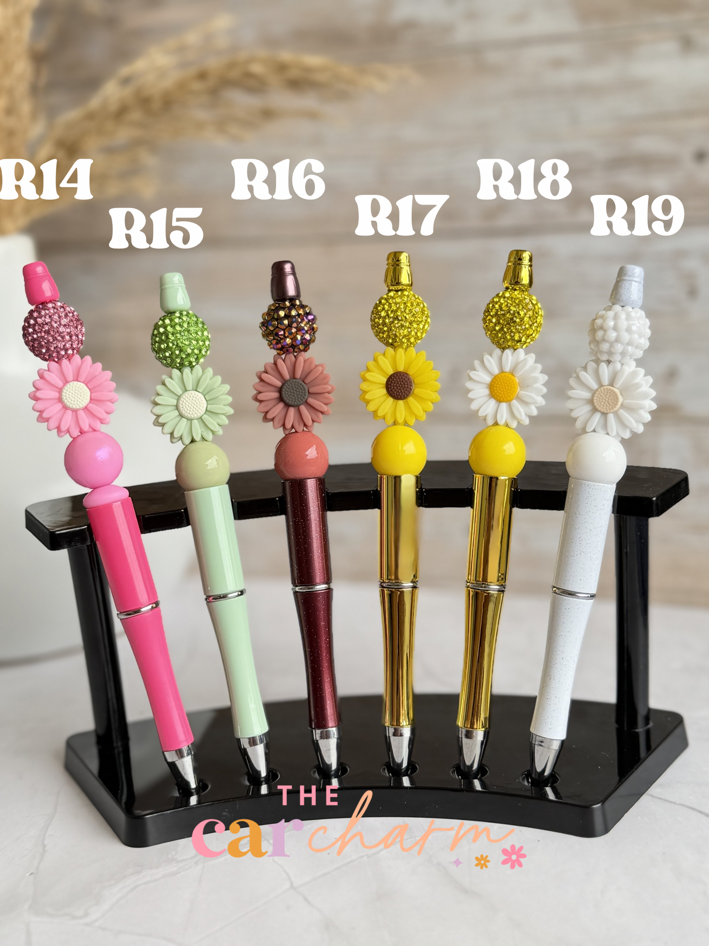 Flower Beaded Pen