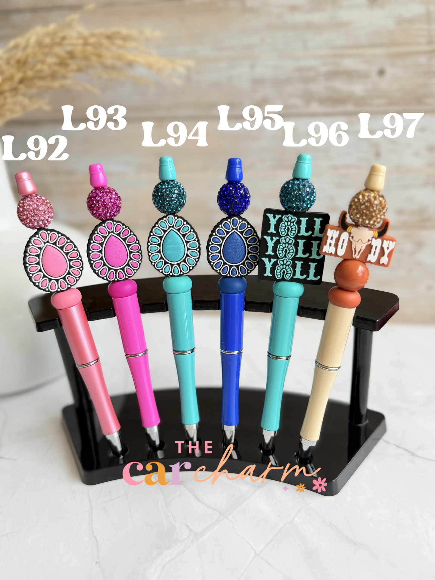 Western Beaded Pen