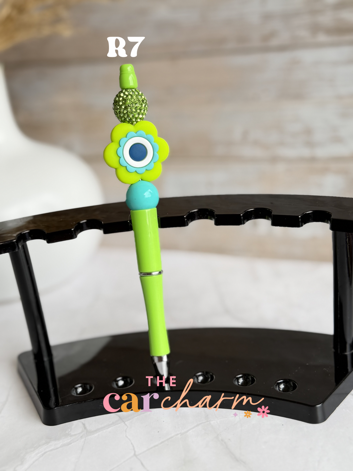 Boho Flower Beaded Pen