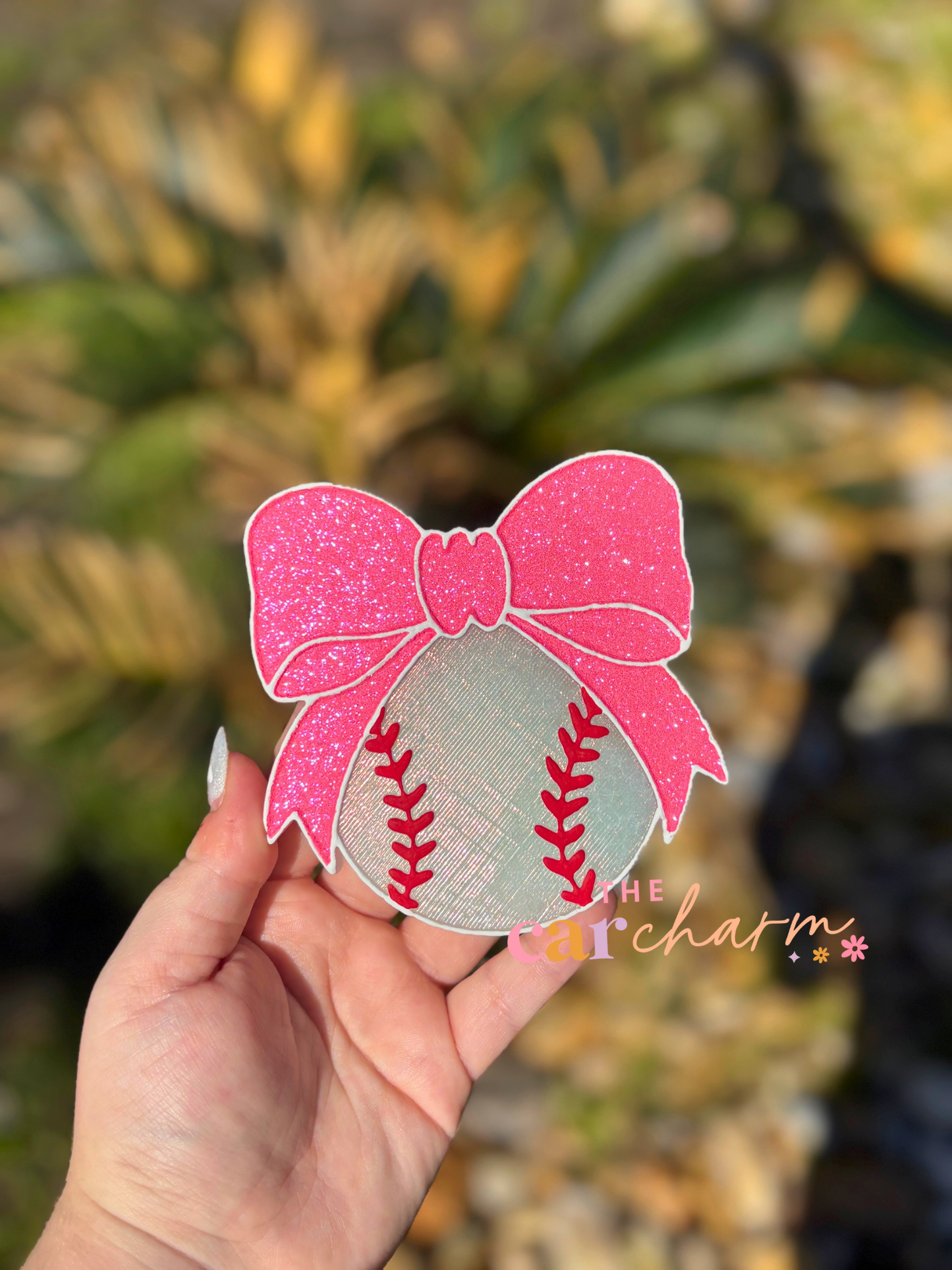 Baseball Bow Freshie