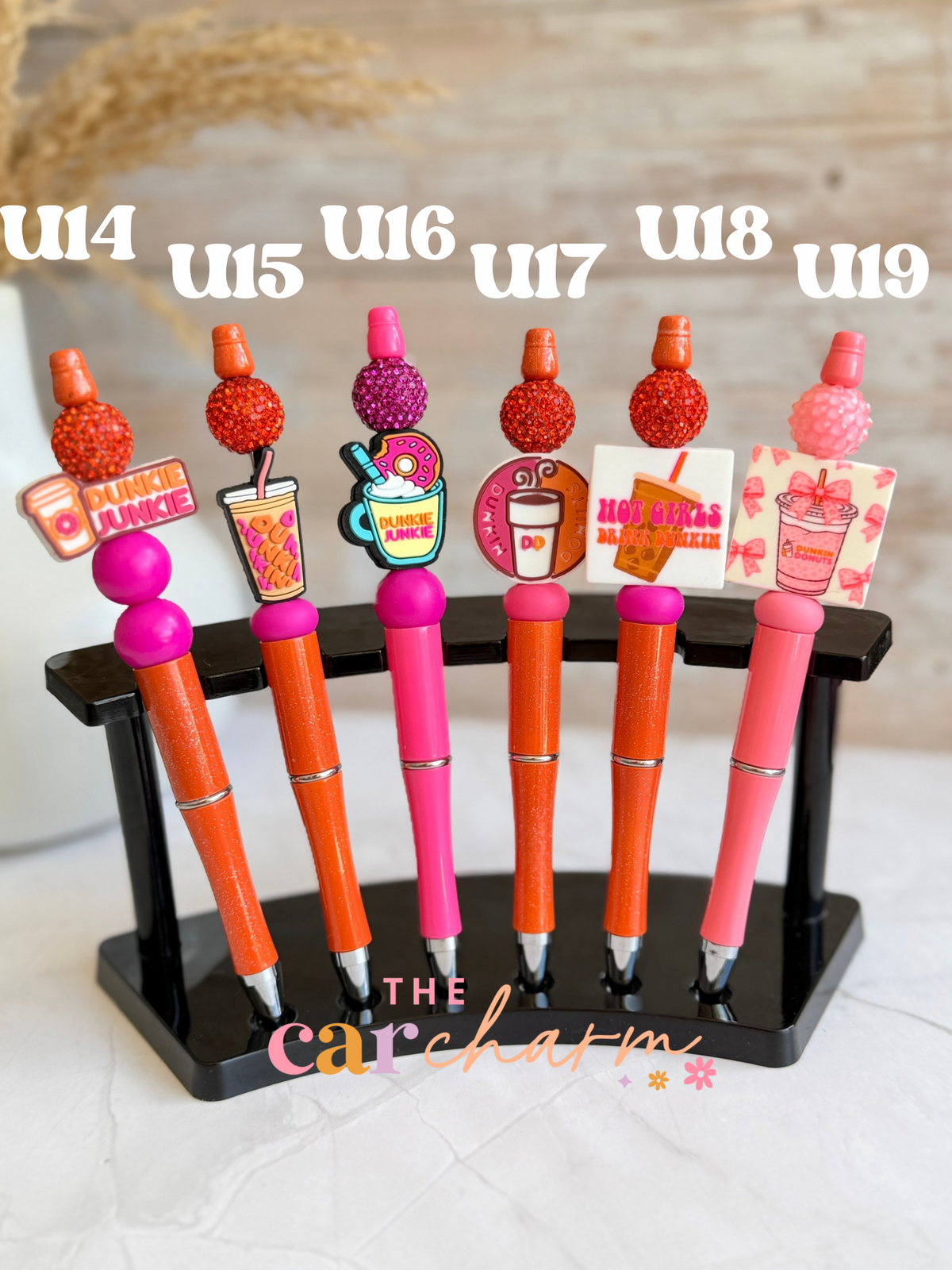 DD Coffee Beaded Pen