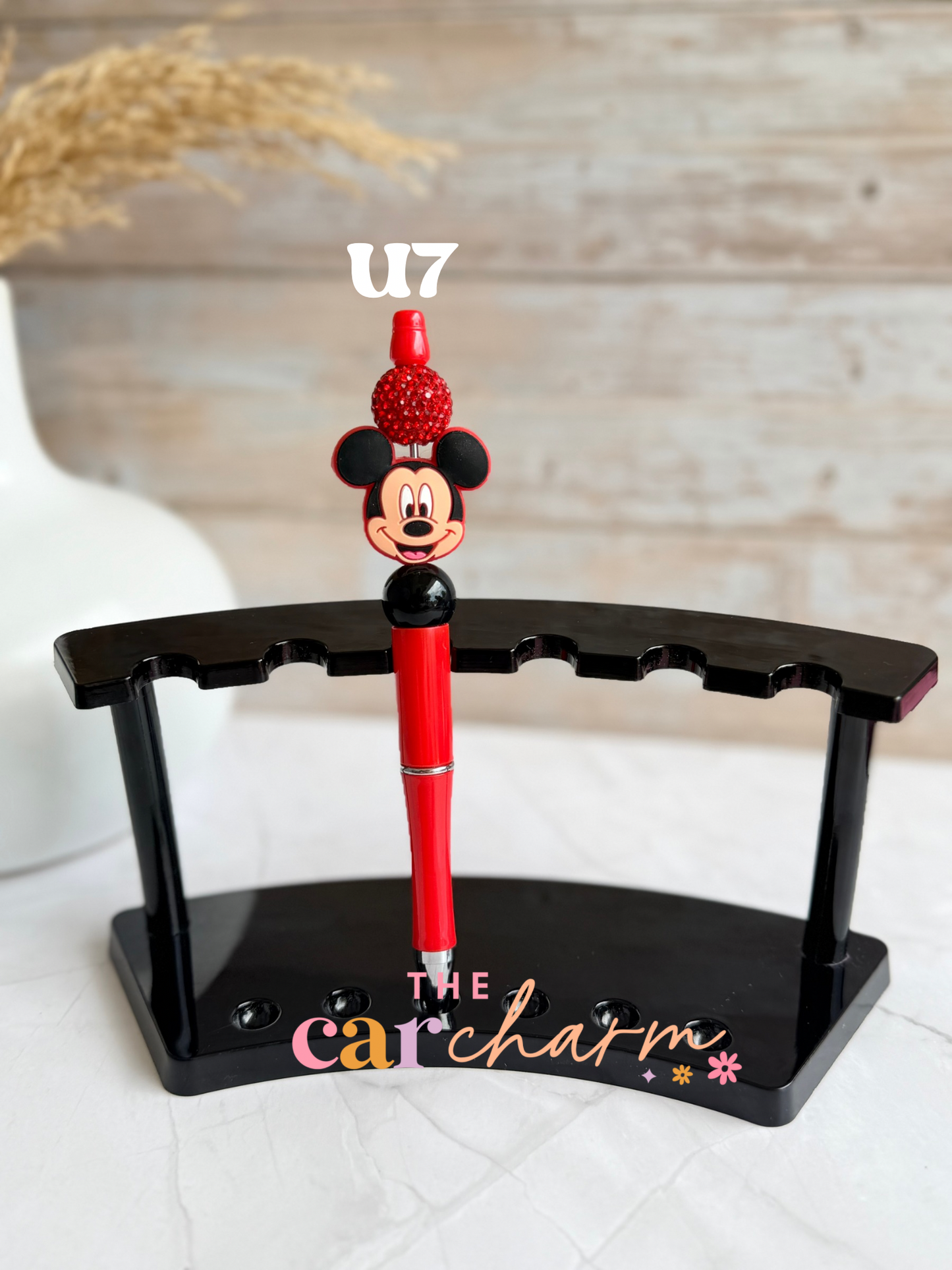 Mickey Mouse Beaded Pen