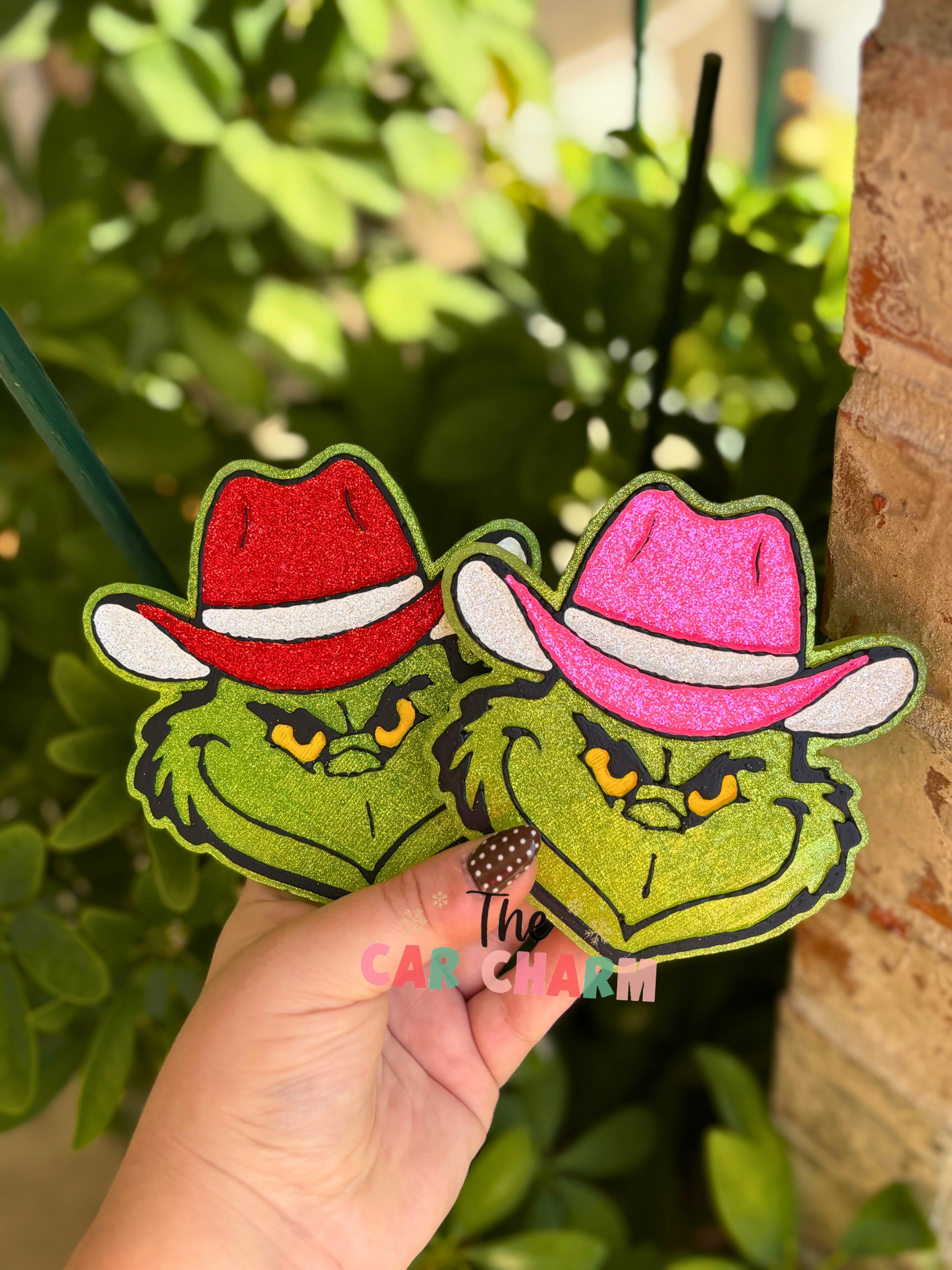 Cowboy Grinch Freshie