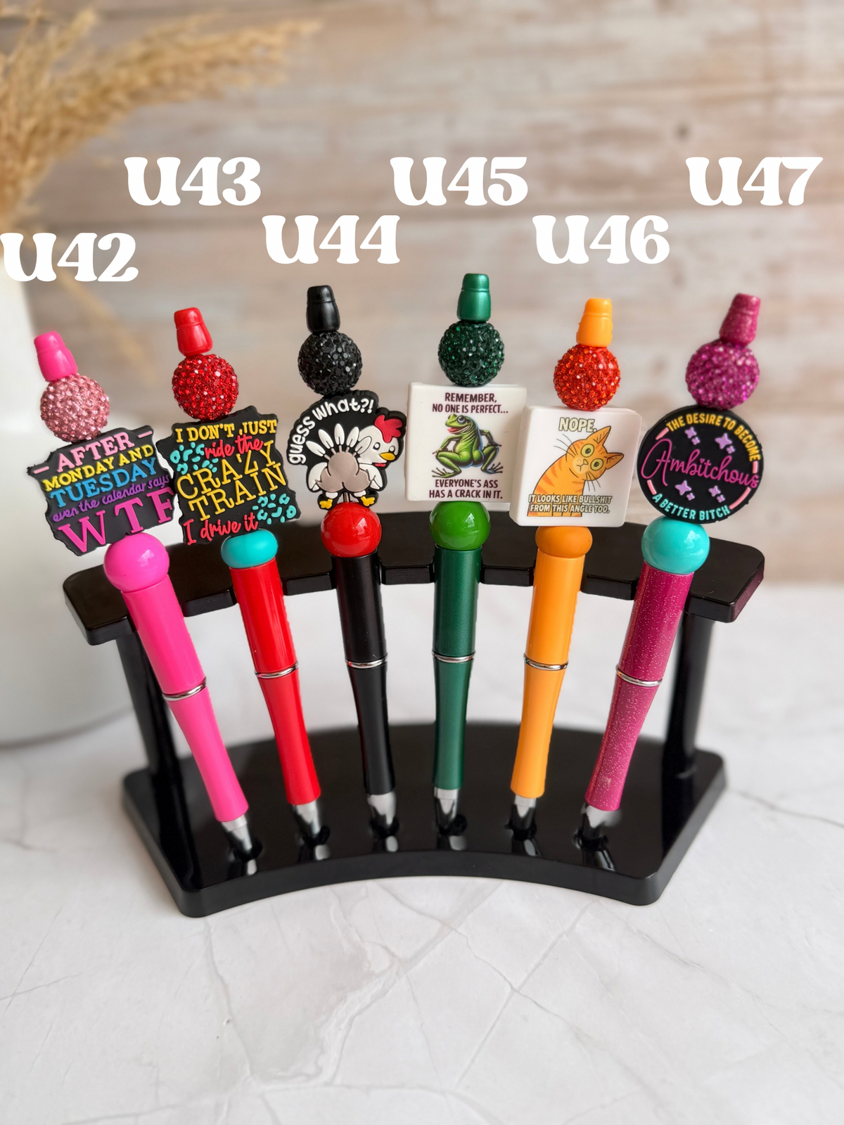 Funny Beaded Pen