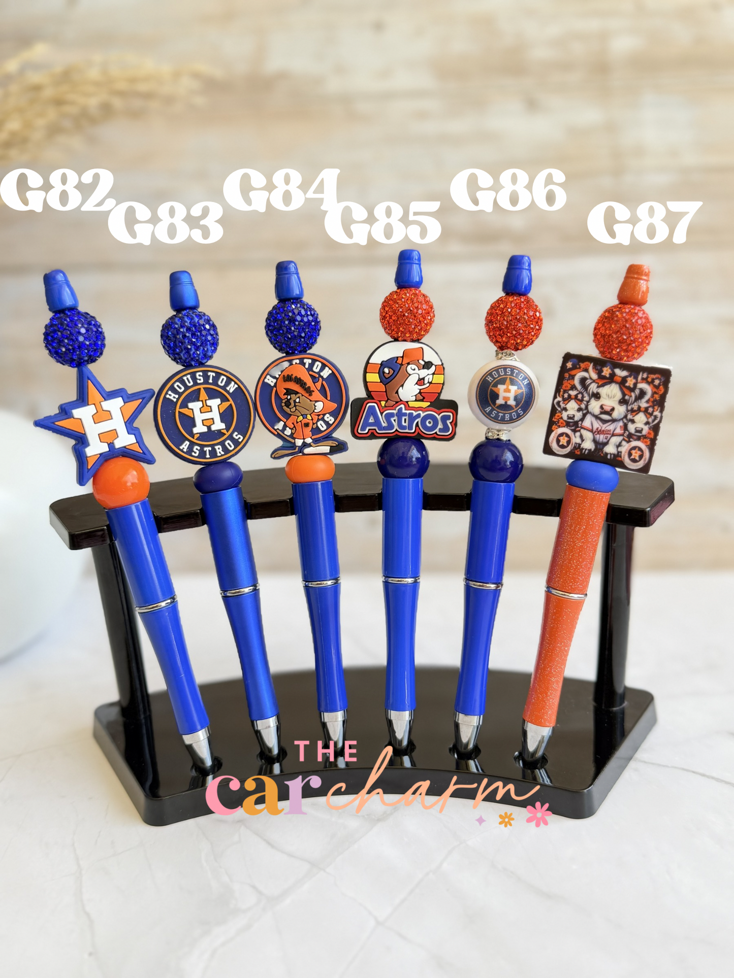 Houston Astro’s Beaded Pen