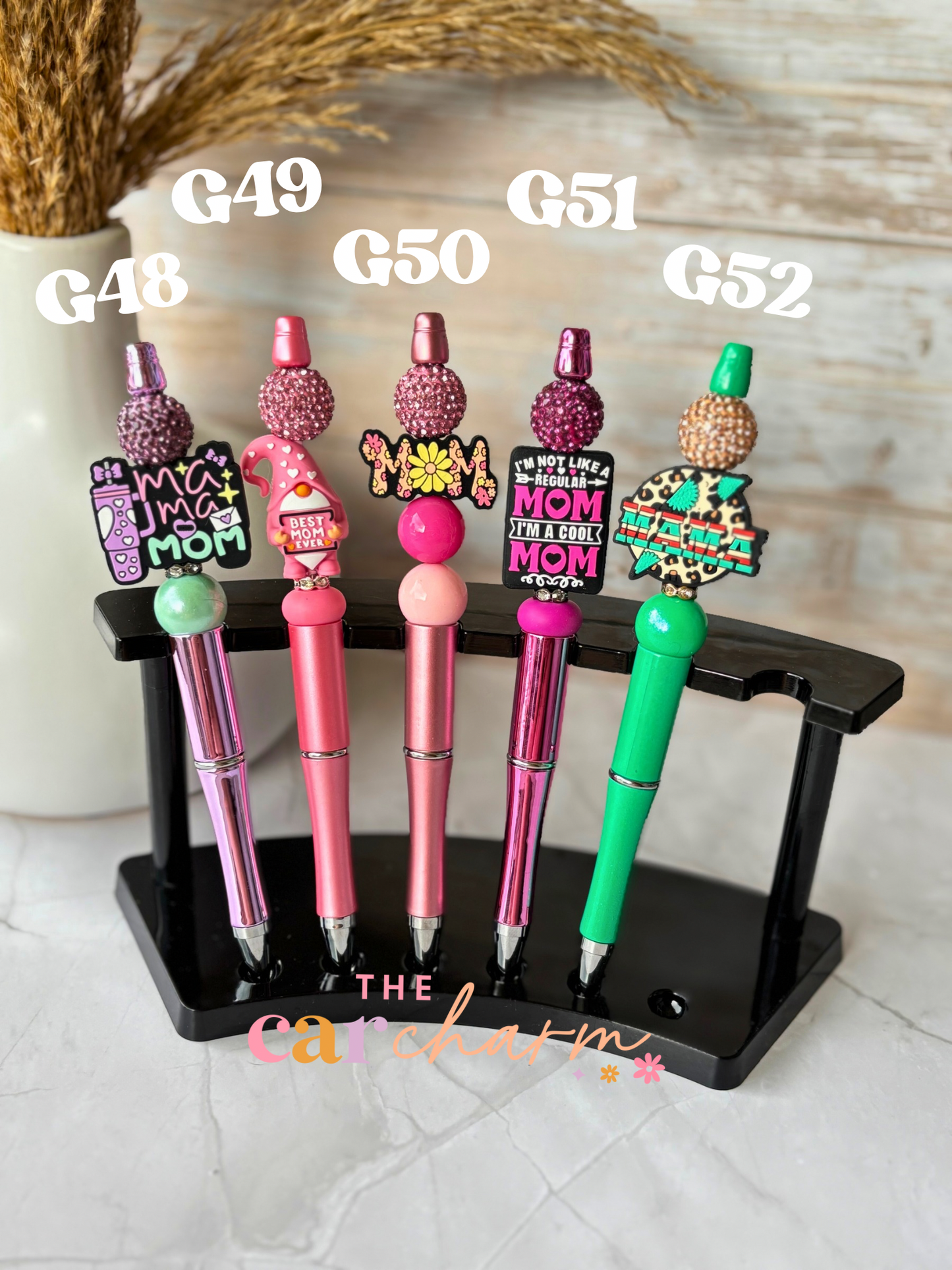 Mom/ Mama Beaded Pen (19 Options)