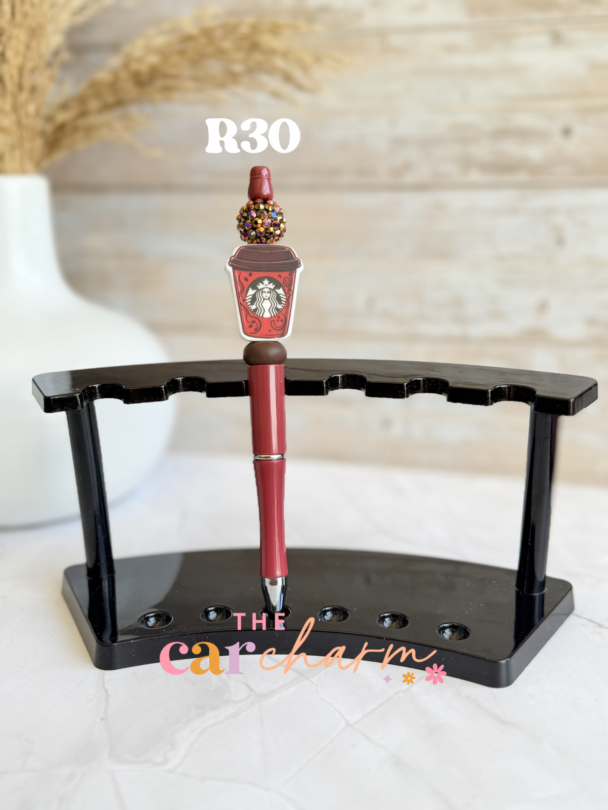 Starbucks Coffee Beaded Pen