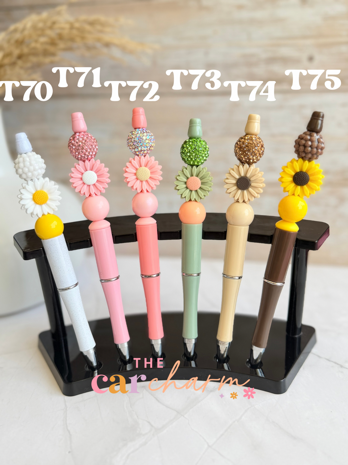 Flower Beaded Pen