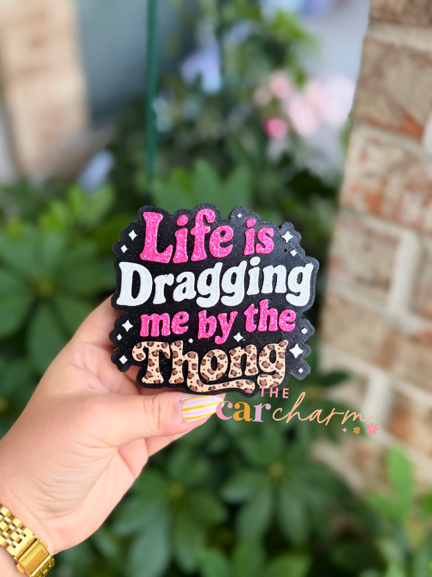 Life Is Dragging Me By The Thong Freshie