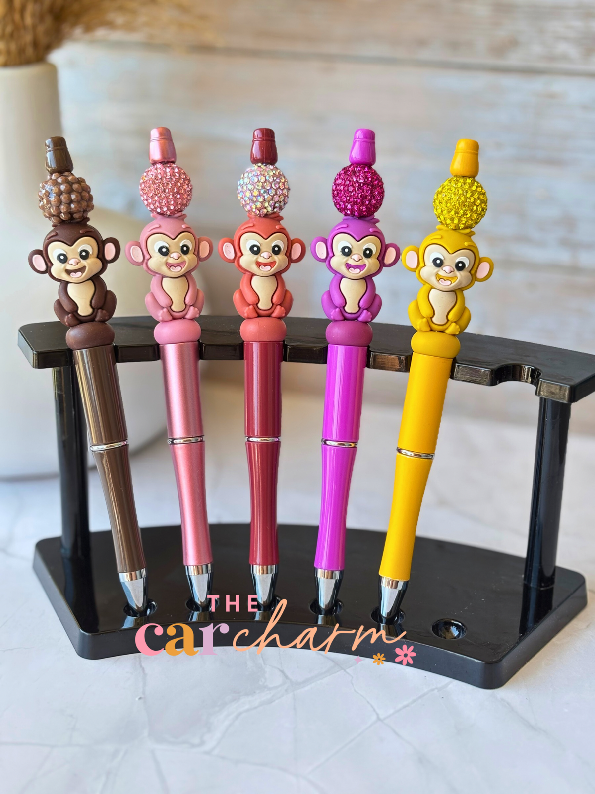 Monkey Beaded Pen