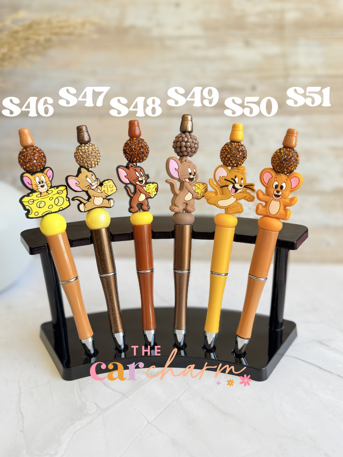 Tom & Jerry Beaded Pen