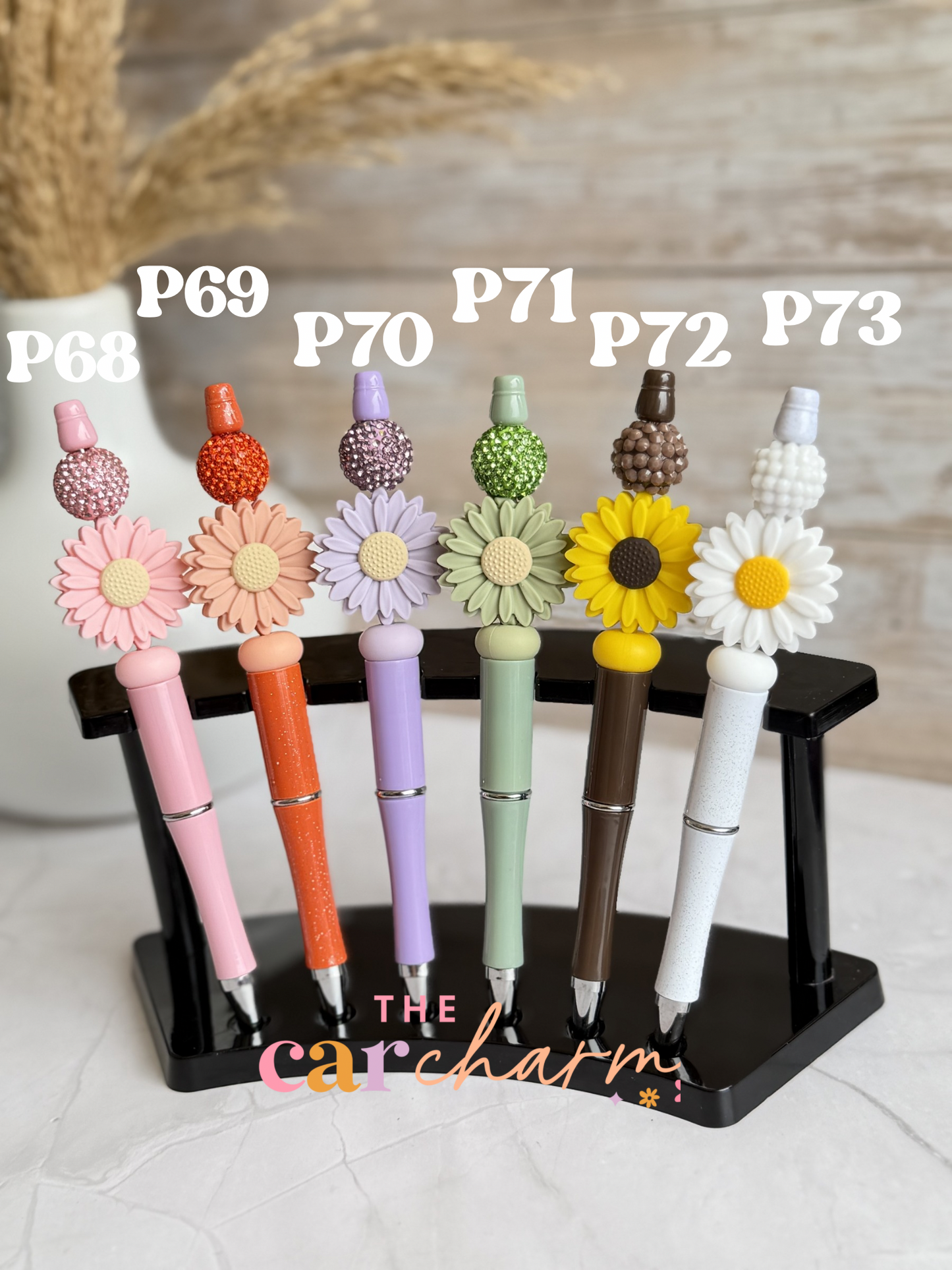 Flower Beaded Pen