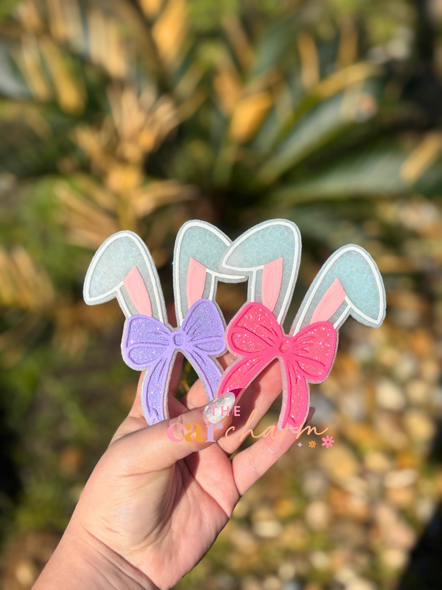 Bunny Ears W/ Bow Freshie