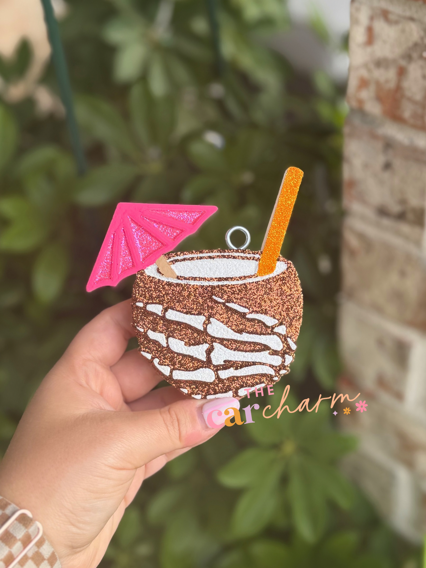 Skeleton Coconut Drink Freshie