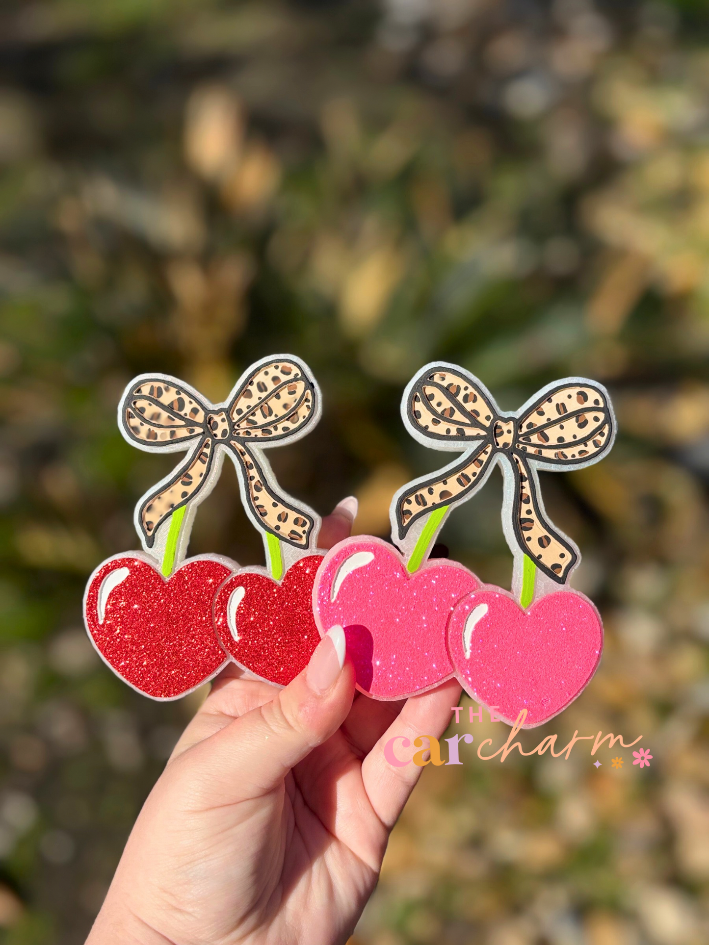 Coquette Cherry Bow Freshie