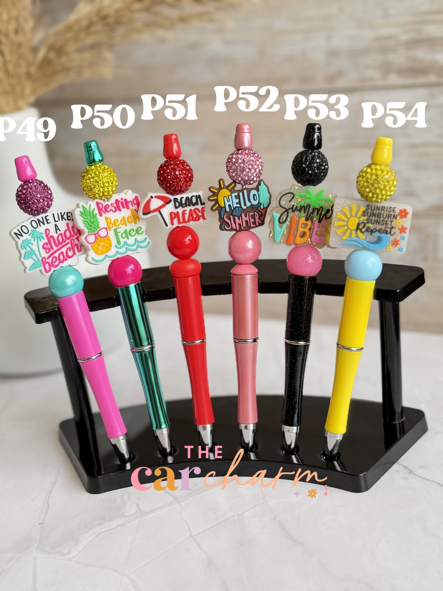Summer Beaded Pen