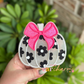 Floral Pumpkin Bow Freshie