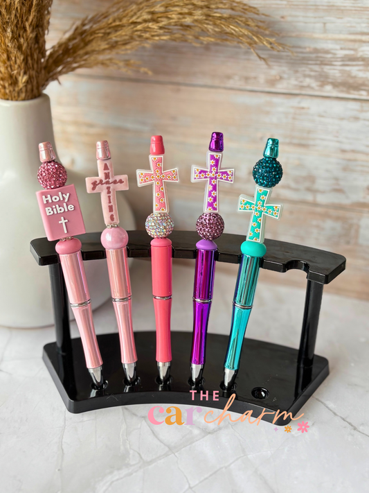 Cross Beaded Pen