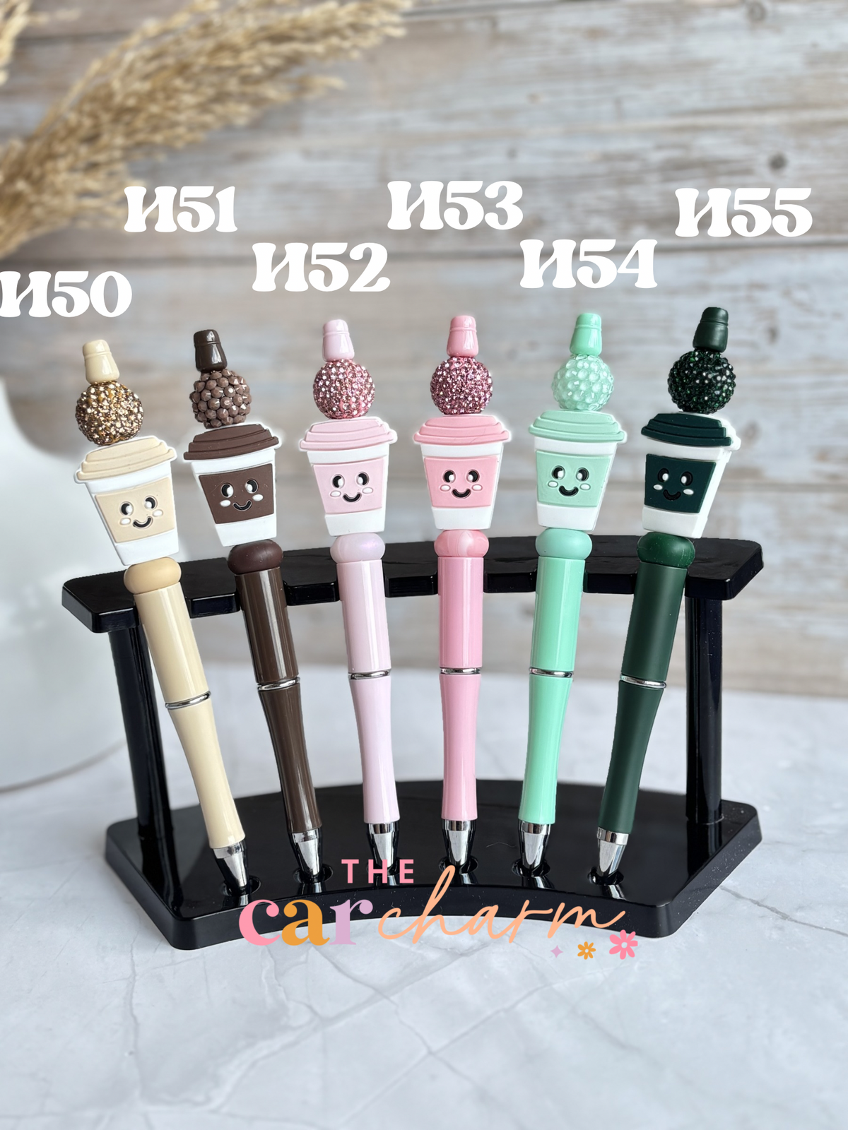 Coffee Beaded Pen