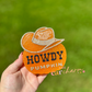 Howdy Pumpkin Freshie