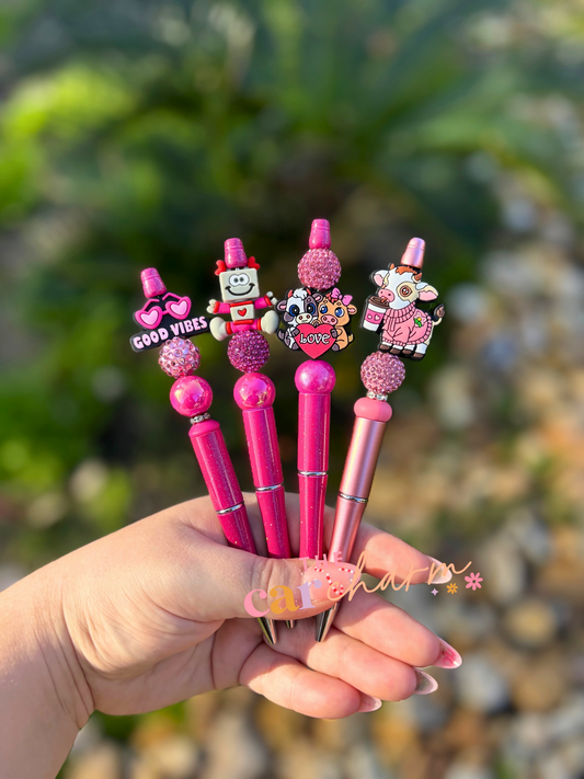 Valentine Beaded Pen