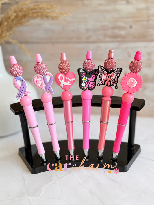 Cancer Awareness Beaded Pen