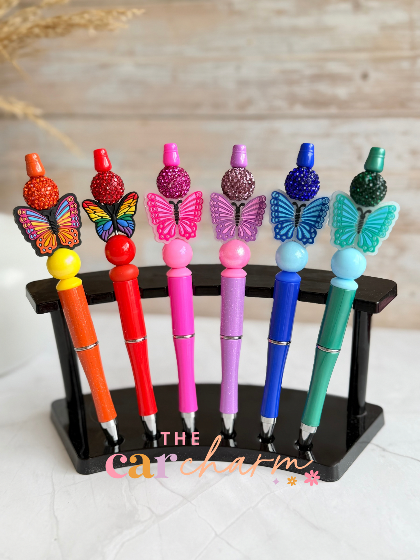 Butterfly Beaded Pen