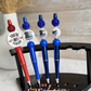 Back the Blue Beaded Pen