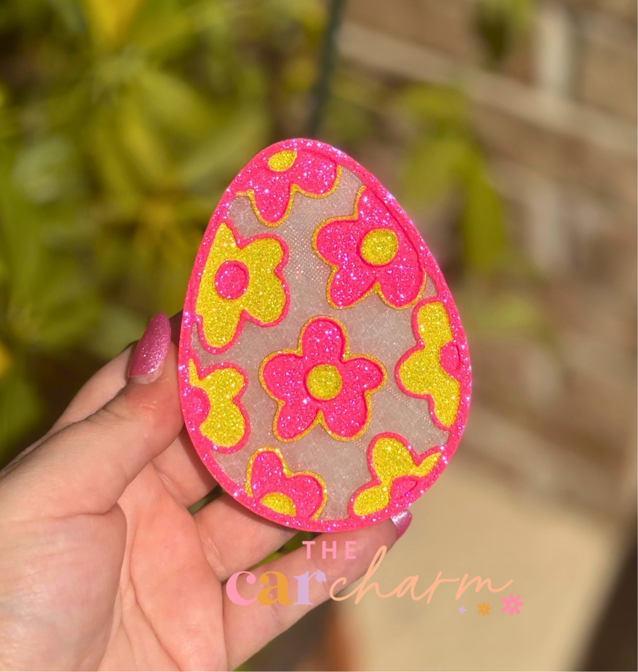 Floral Easter Egg Freshie