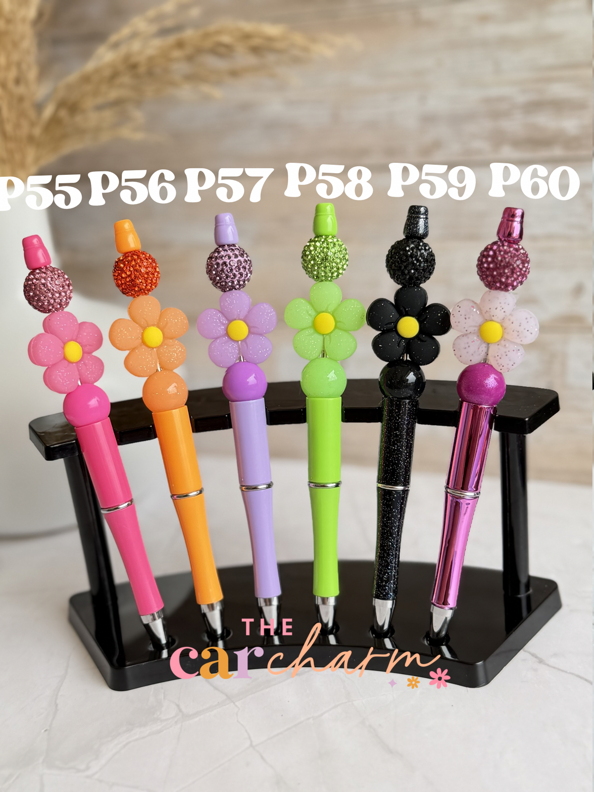 Flower Beaded Pen
