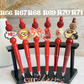 Kansas City Chief & San Francisco 49ers Beaded Pen