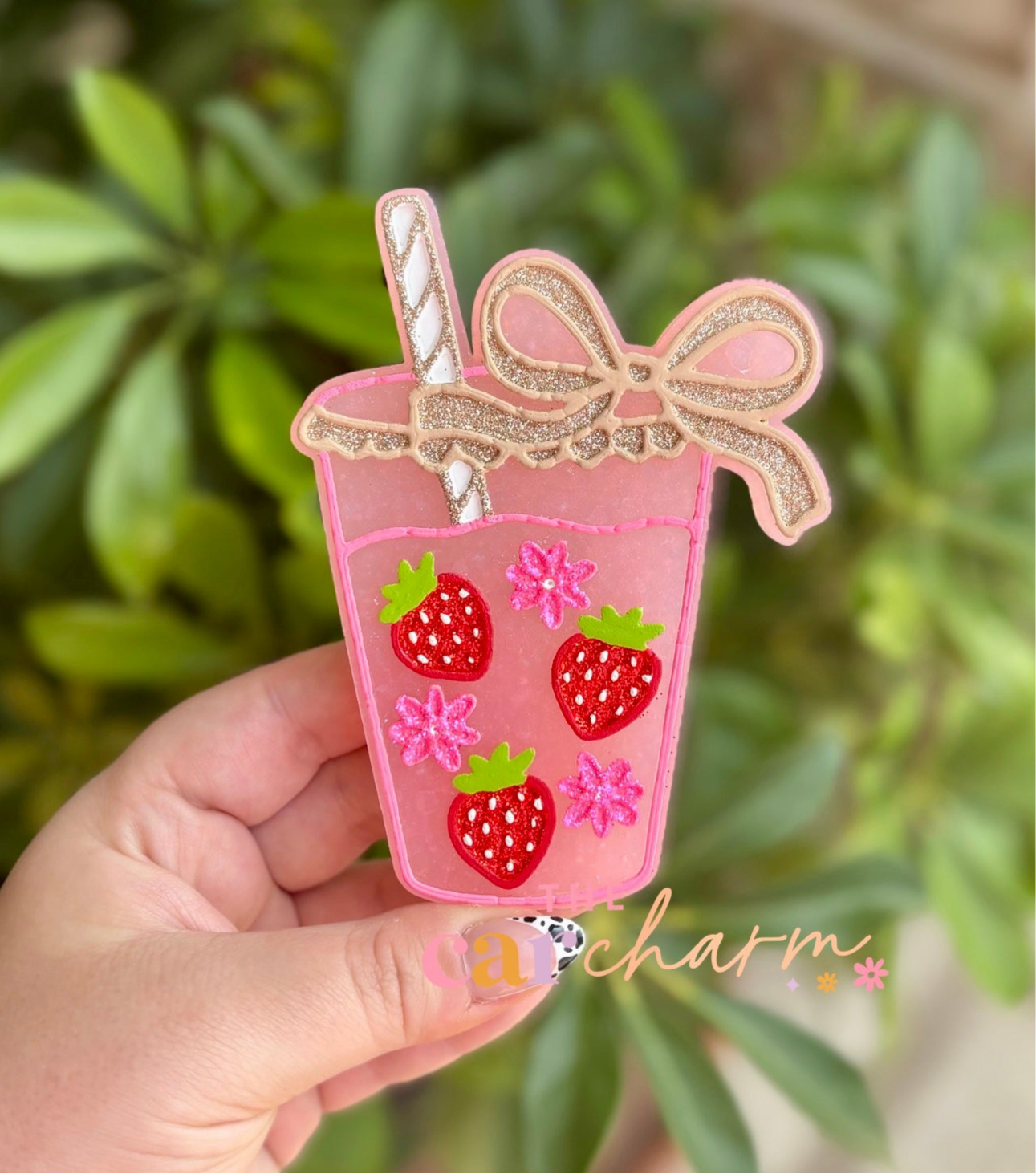 Coquette Strawberry Drink Freshie