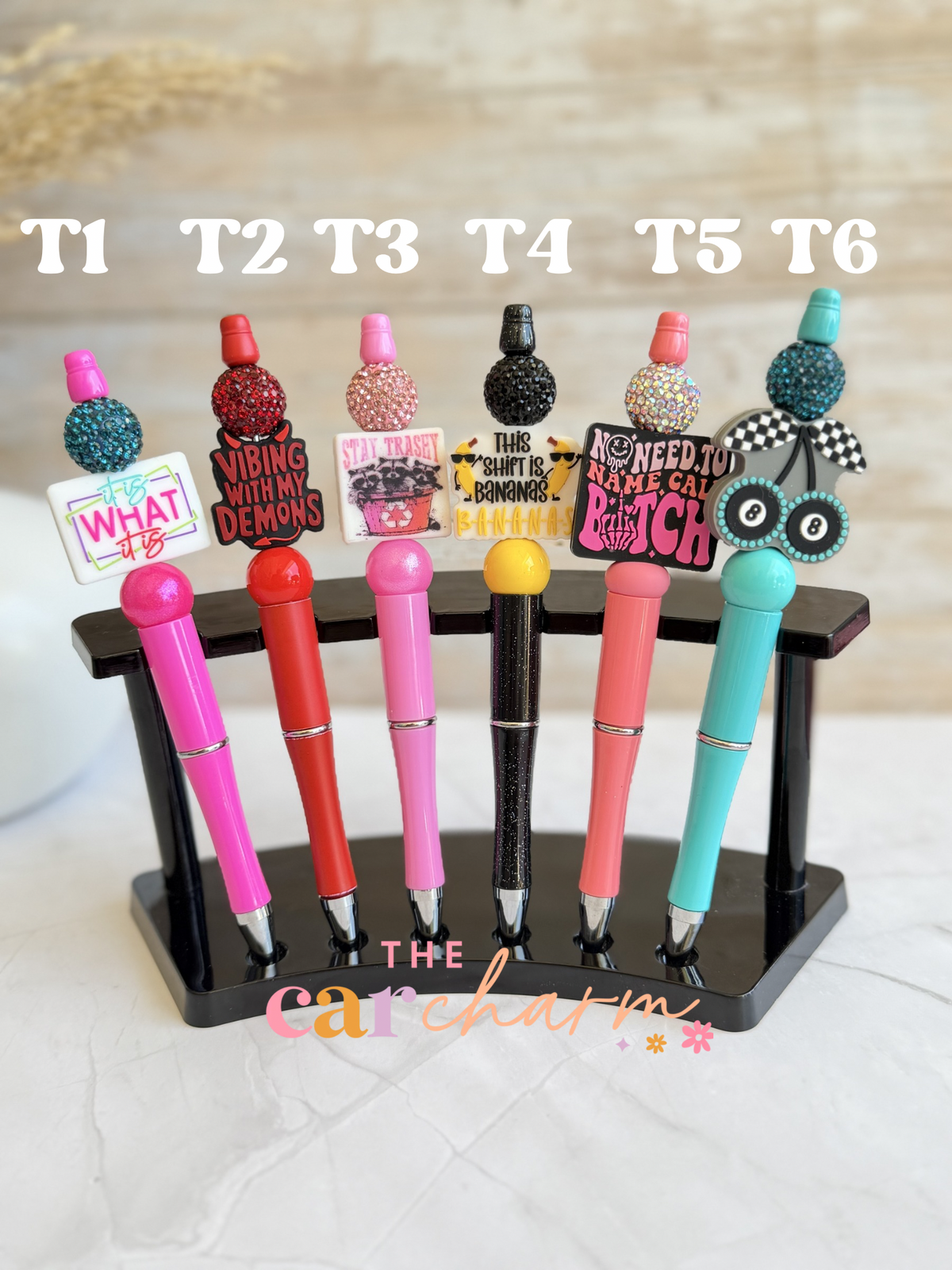 Sarcasm Beaded Pen