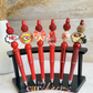 Kansas City Chief & San Francisco 49ers Beaded Pen