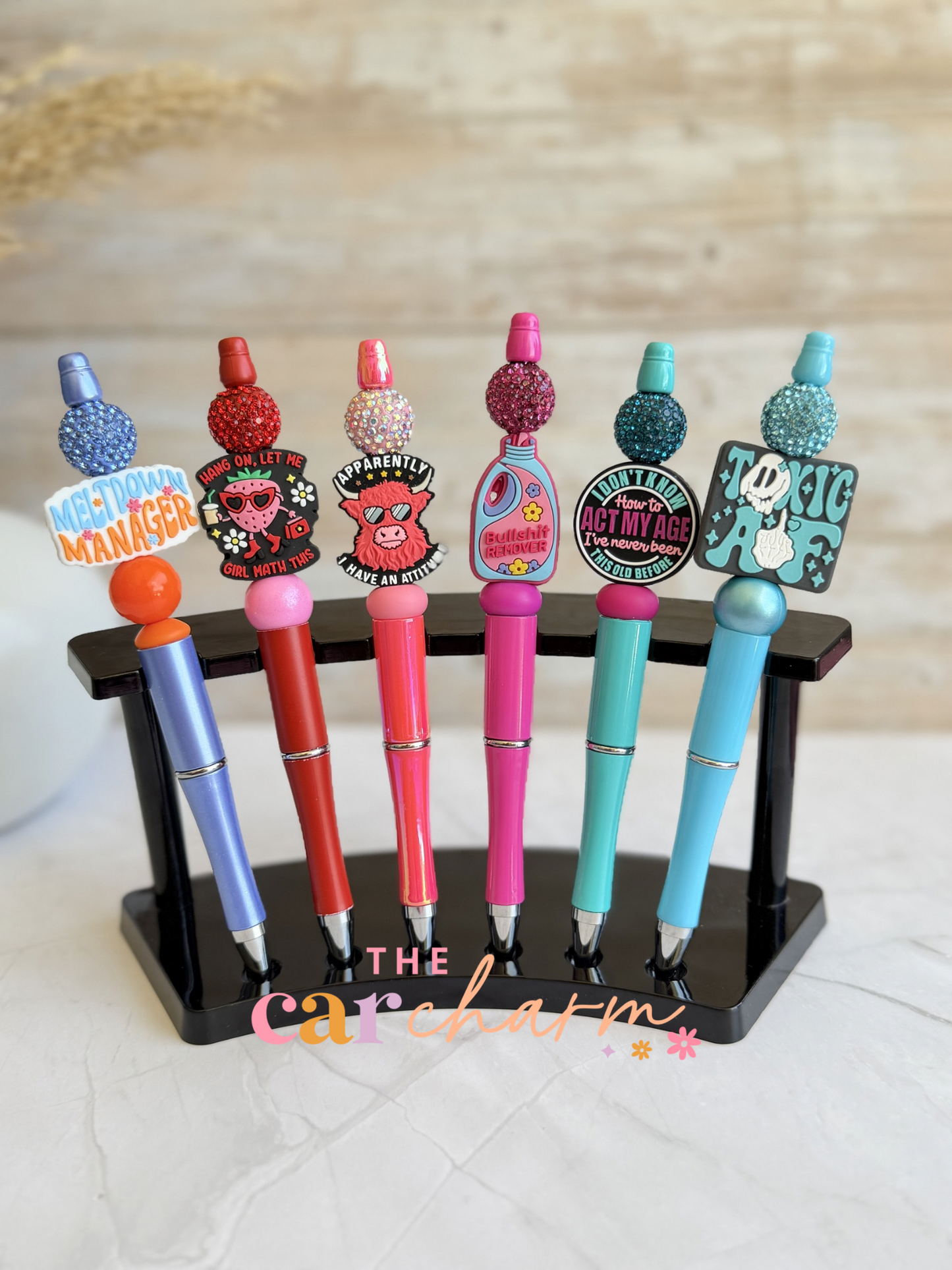 Sarcasm Beaded Pen