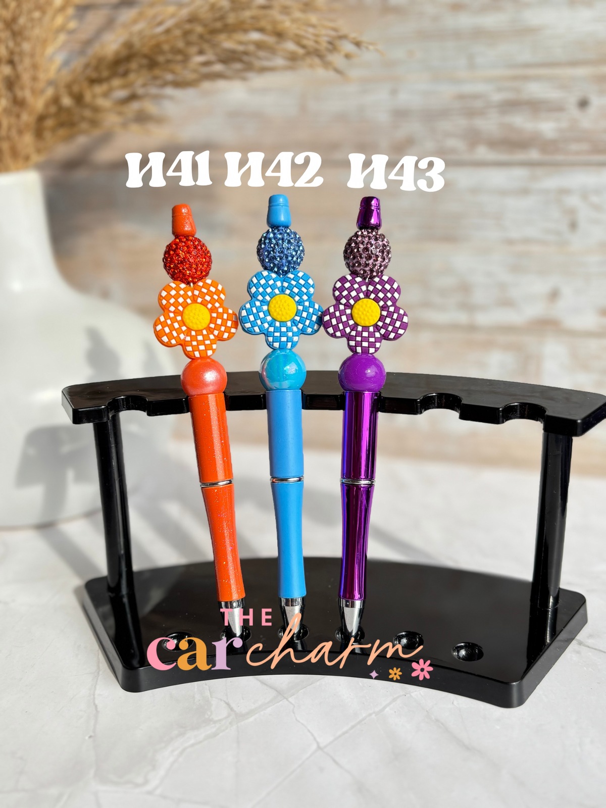 Flower Beaded Pen