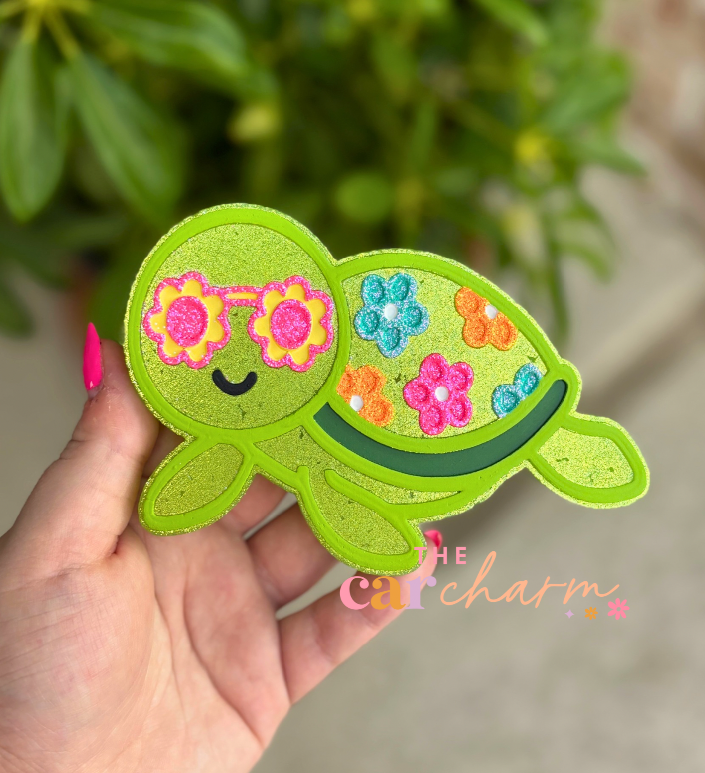 Groovy Turtle Freshie – The Car Charm
