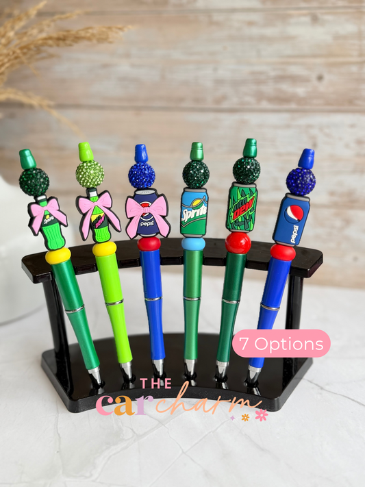 Soda Inspired Beaded Pen