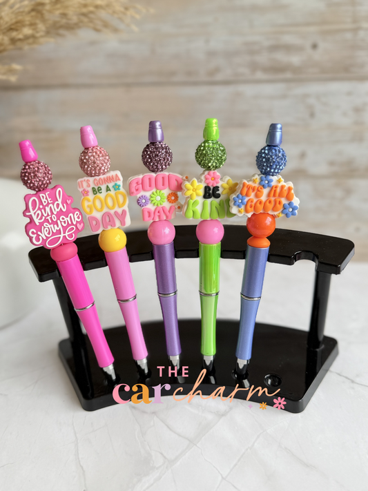 Good Day / It’s  All Good / Be Kind Beaded Pen