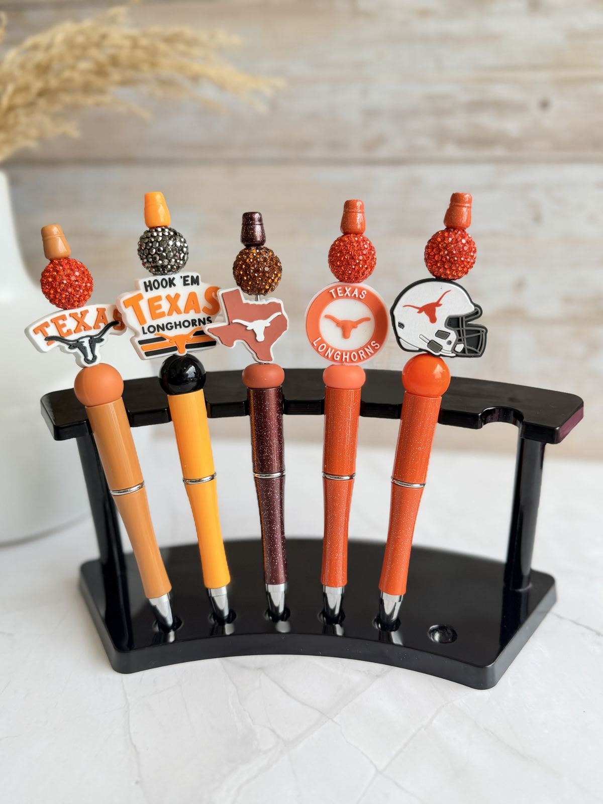 Texas Longhorn’s Beaded Pen