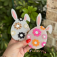 Floral Bunny Egg Freshie