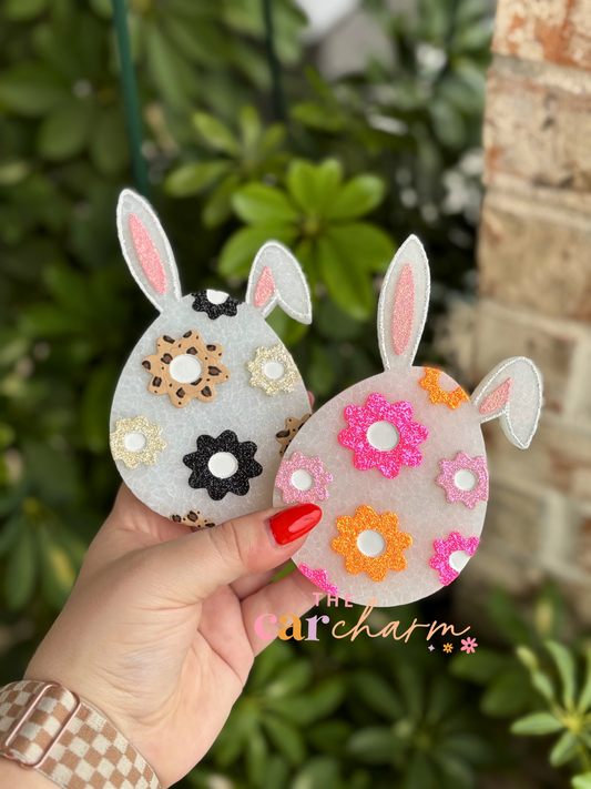 Floral Bunny Egg Freshie