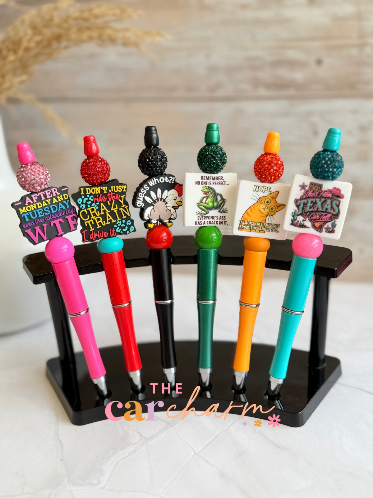 Sarcasm Beaded Pen