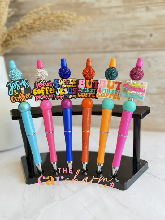 Coffee Beaded Pen