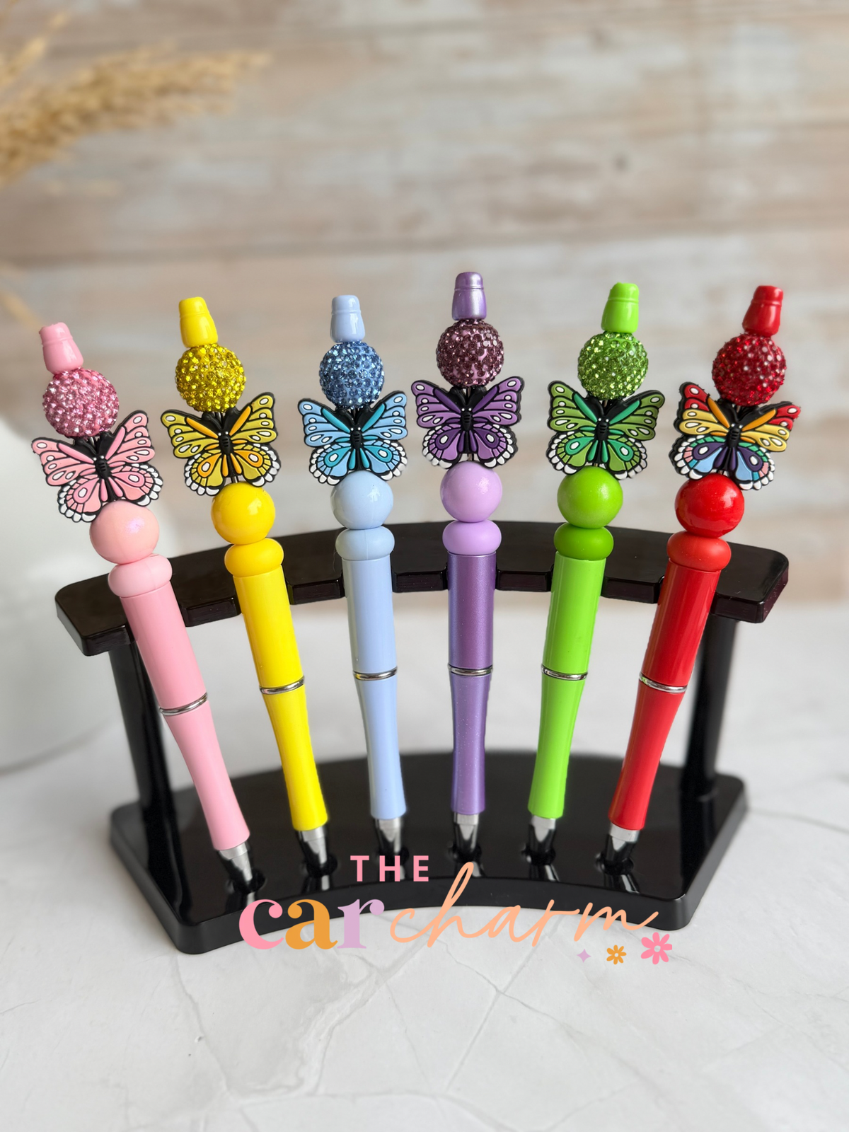 Butterfly Beaded Pen