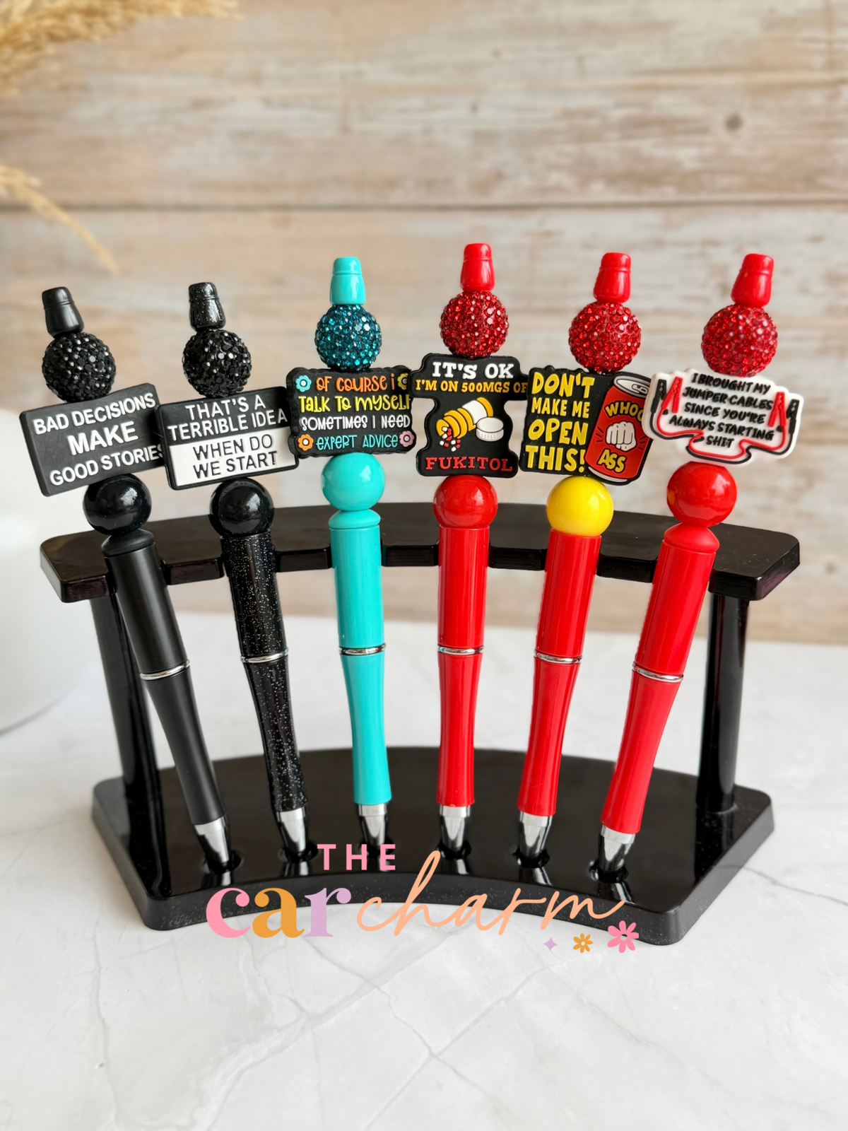 Sarcasm Beaded Pen