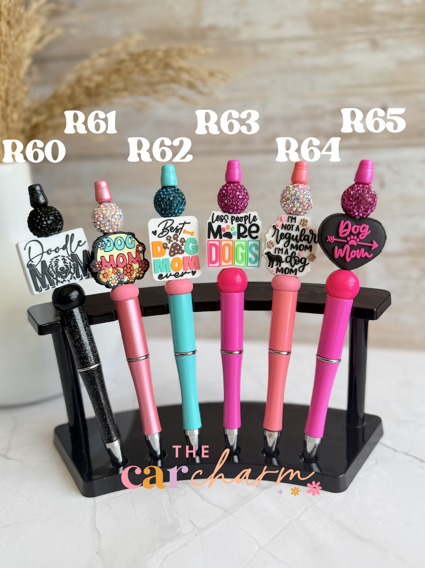 Dog Mom & Doodle Mom Beaded Pen