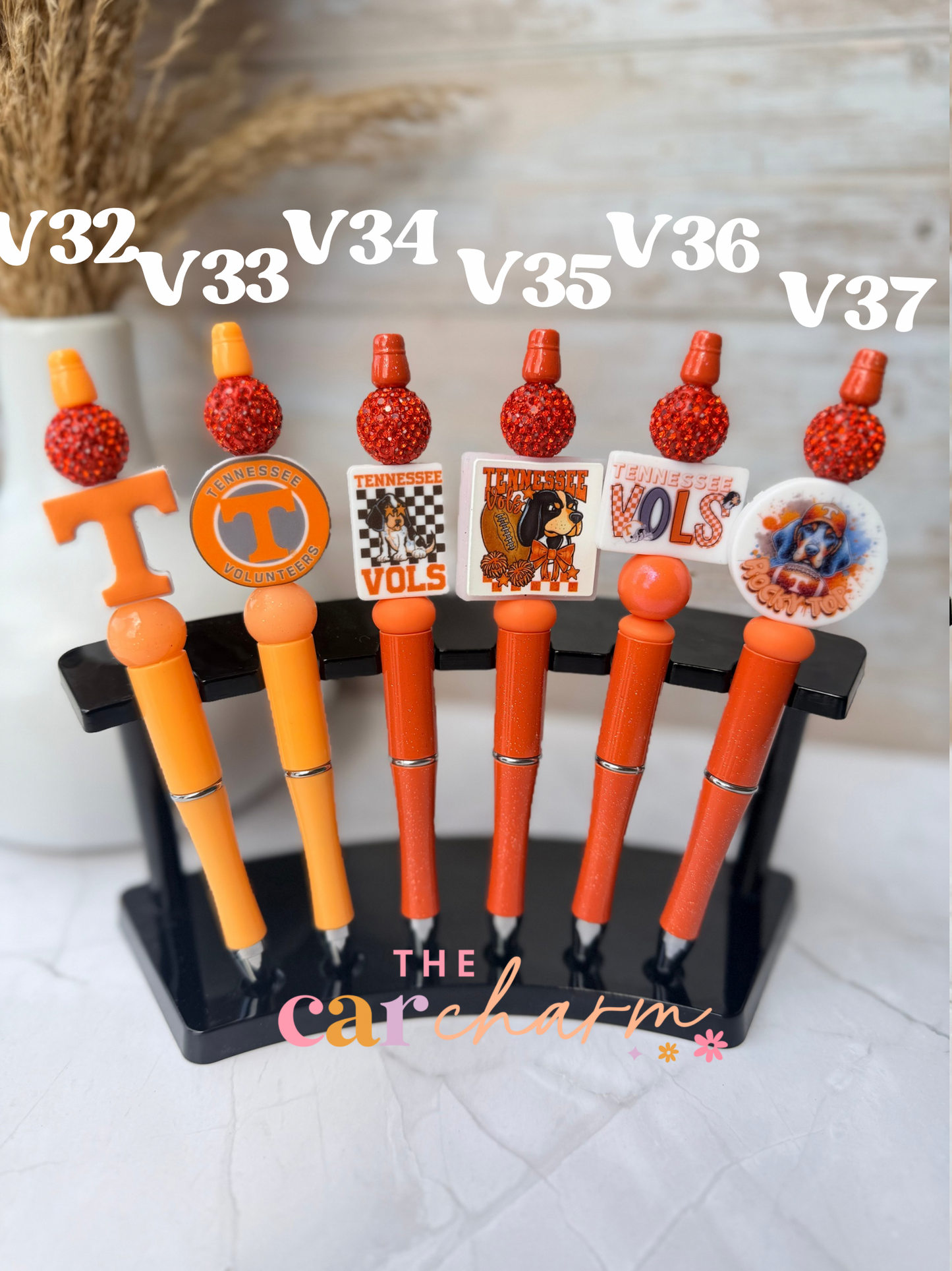 Tennessee Volunteers Beaded Pen