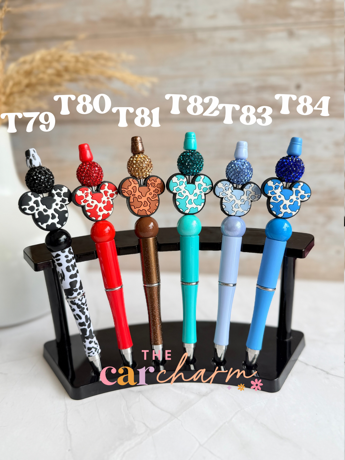 Minnie Mouse Beaded Pen