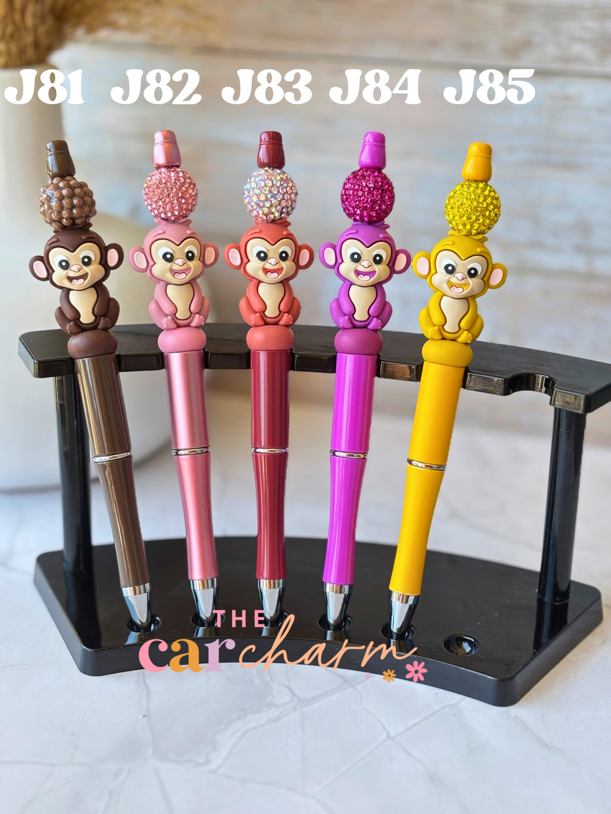 Monkey Beaded Pen